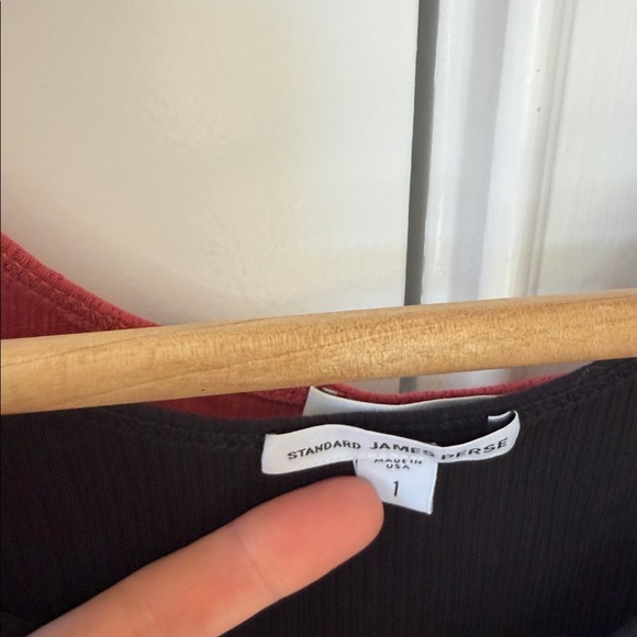 James Perse 2 Ribbed Tank Tops - Picture 2 of 3